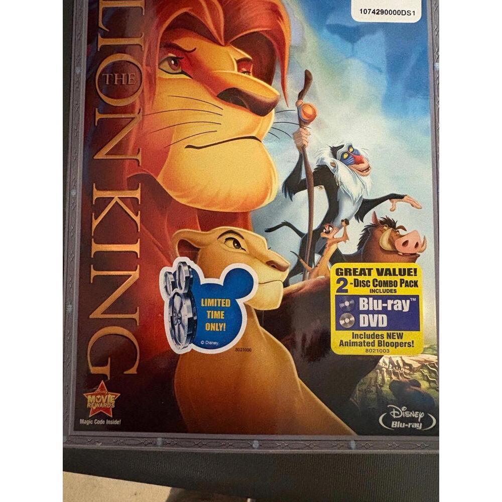The Lion King (Blu-ray/DVD, 2011, 2-Disc Set, Diamond Edition Combo Pack)